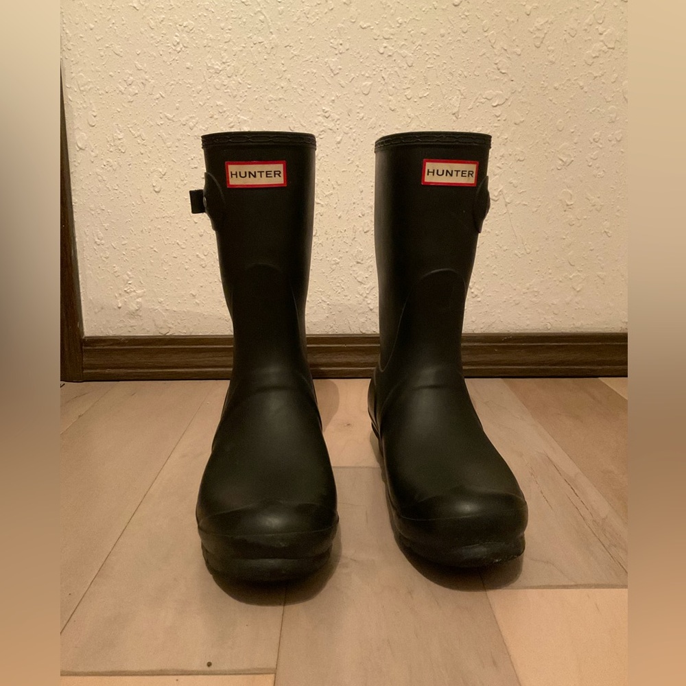 Hunter rubber boots